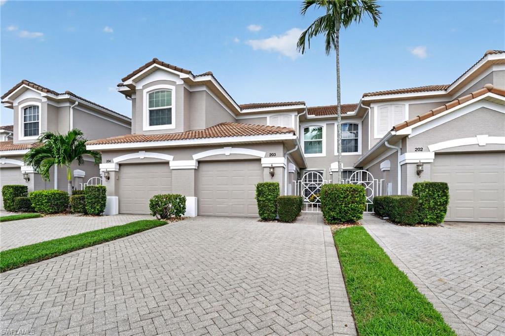 Available July-December Only. Golf membership transfers to the tenant! This inviting 3-bedroom, 2-bath first-floor rental offers comfort, style, and a serene waterfront setting—perfect for a relaxing Florida stay.

The spacious great room flows effortlessly into a fully equipped kitchen featuring new appliances and an eat-in area. A separate formal dining space provides an elegant spot for meals with family or guests.

The primary suite is a true retreat, complete with a queen-size bed, a large walk-in closet, and an ensuite bathroom with a walk-in shower. Two well-appointed guest bedrooms—one with a queen bed and one with two twin beds—offer comfortable accommodations for visitors.

Step outside to the inviting lanai, furnished with comfortable seating and showcasing a beautiful water view, perfect for morning coffee or evening relaxation. 
Located just a quick walk to one of the satellite community pools, this home offers both convenience and resort-style living. 
As part of the Colonial Country Club community, tenants enjoy a golf membership with access to the recently renovated 18 hole championship golf course, 2 community pools, clubhouse, restaurant, 8 Har-Tru tennis courts, 8 pickleball courts, bocce, and 2.3 miles of scenic walking trails. To see everything that Colonial Country Club has to offer, check out their official website.
**The homeowners vehicle will be parked in the far right spot of the driveway. This will leave room for tenants to use the garage and driveway for parking.