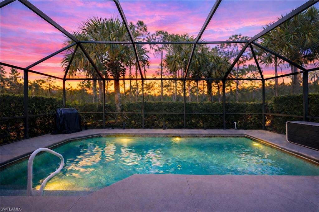 WOW FACTOR!! Coastal elegance meets luxury living in Colonial Country Club. Nestled within the prestigious, gated community of Colonial Country Club, this beautifully maintained 3-bedroom residence with den/flex space and 2 full baths offers an exceptional blend of comfort, elegance, and resort-style living. The thoughtfully designed split-bedroom floorplan features volume and vaulted ceilings, abundant natural light, and a seamless flow ideal for both everyday living and entertaining. At the heart of the home, is the completely redesigned chef's kitchen which offers ample custom cabinetry, pantry, breakfast bar, and kitchen dining area (currently used as a seating/reading nook) which graciously opens to the spacious living and formal dining areas, all framed by tranquil preserve views. The primary suite is a private retreat with dual sinks, walk-in shower, generous, custom designed closet space, and peaceful views of the sparkling pool and preserve. The second bedroom is perfect and private for your guests. The third bedroom is light and bright offering the flex of being a bedroom, den or media/hobby room. Step outside to your screened lanai and private heated pool, creating a serene, tropical setting perfect for year-round enjoyment. Whether hosting guests or relaxing poolside, this outdoor space delivers the ultimate Southwest Florida lifestyle. A newer roof, pool mechanicals, appliances, and mechanicals of the home, along with a storm screen shutter and accordion hurricane shutters will provide peace of mind for years to come. EXCELLENT Investment opportunity for a seasonal or long term rental. Colonial Country Club offers an unparalleled amenity package including a newly renovated Gordon Lewis–designed championship golf course, tennis, pickleball, bocce, a state-of-the-art fitness center, full-service spa, scenic walking and biking trails, and multiple resort-style pools. Residents enjoy dining at the Sunset Grille with indoor and outdoor seating, along with a vibrant social calendar featuring live music, themed events, clubs, and activities. Recognized as one of America’s Healthiest Clubs, Colonial Country Club has earned national accolades for excellence in hospitality, culinary offerings, racquet sports, and community lifestyle, including the 2024 International Wine Society Merit Award. Conveniently located near world-class beaches, shopping, dining, medical facilities, RSW International Airport, and spring training stadiums, this home presents a rare opportunity to experience luxury living where every day feels like a vacation.