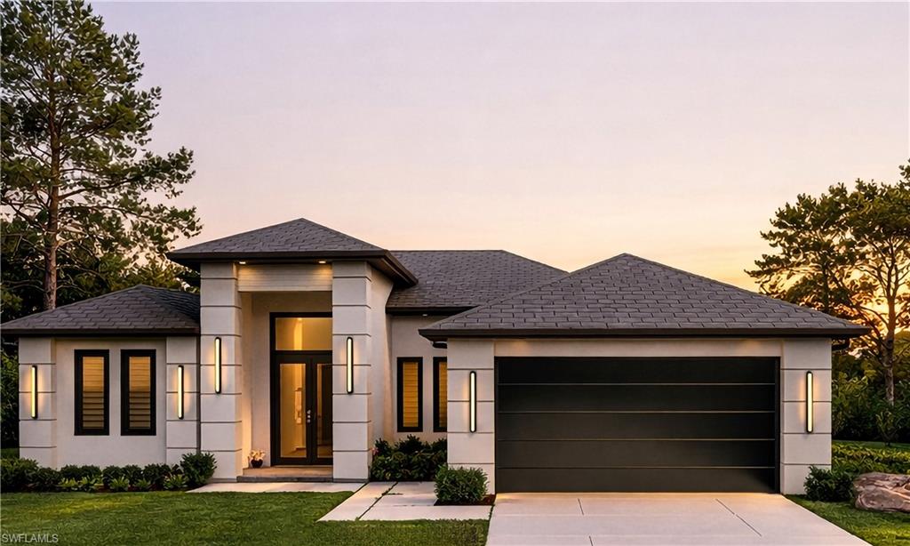 One or more photo(s) has been virtually staged, AI generated or rendered.  Beautiful new construction home featuring 4 bedrooms, 3.5 bathrooms, a private office, and a 2-car garage. This modern open-concept floor plan offers spacious living areas, high ceilings, abundant natural light, and elegant finishes throughout.
The private office has it own separate entrance and a private fullbathroom with a kitchenette. The office bathroom also has another door to the back of the house, in case there is a future swimming pool.
Seller Concessions to help buyer pays closing costs.
There is also 1/2 bathroom inside the laundry behind the garage.

The kitchen features quartz countertops, stainless steel appliances, shaker-style cabinetry, and a large center island overlooking the great room and dining area. The primary suite includes dual walk-in closets and a spacious bathroom with dual vanities and a walk-in shower.


Enjoy Florida living on the covered lanai complete with an outdoor kitchen, built-in grill, sink, and prep area—perfect for entertaining family and friends.

Conveniently located in Lehigh Acres near shopping, restaurants, schools, parks, and major roadways, with easy access to Fort Myers, Southwest Florida International Airport, and Gulf Coast beaches.

Move-in ready and ideal as a primary residence, seasonal home, or investment opportunity.   
One or more photo(s) has been virtually staged, AI generated or rendered.