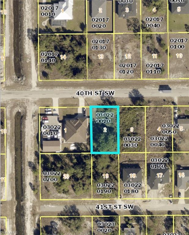 Build your dream home on this desirable residential lot located at 3611 40th St SW, Lehigh Acres, FL 33976. Nestled in a growing neighborhood with established homes nearby, this property offers an excellent opportunity for homeowners, investors, or builders looking to secure land in one of Southwest Florida’s fastest-growing communities. The lot provides ample space for a custom single-family residence, outdoor living areas, and landscaping.
Conveniently located just minutes from State Road 82, this property offers easy access to Fort Myers, Southwest Florida International Airport (RSW), shopping centers, restaurants, schools, and medical facilities. Enjoy the balance of a peaceful residential setting while remaining close to everyday conveniences and major commuting routes.
Lehigh Acres continues to attract buyers seeking affordability, growth potential, and a high quality of life. Whether you are planning to build now or hold as a long-term investment, this property presents a valuable opportunity in a thriving market. Don’t miss your chance to own land in beautiful Southwest Florida!