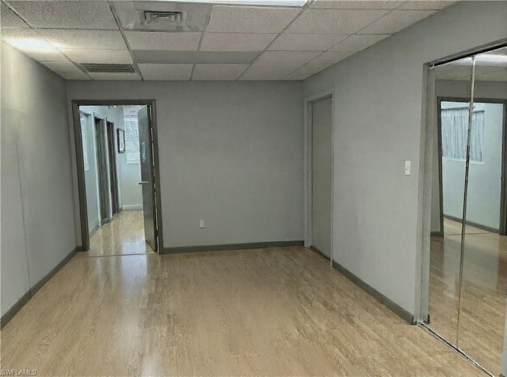 Landmark Building at 3949 Evans Ave., Suite 404, Fort Myers, FL 33901 offers a flexible leasing opportunity for office or salon users in a highly accessible central Fort Myers location at the corner of Evans Avenue and Winkler Avenue. This 1,400 SF fourth-floor suite is fully built out and move-in ready, making it ideal for a variety of professional, wellness, beauty, or medical-related uses. The space features updated flooring throughout, a welcoming reception area, Five private offices, and an in-unit washer/dryer for added convenience. Tenants are month-to-month occupancy provides flexibility for a new tenant’s immediate use or reconfiguration. Tenants benefit from open parking, city utilities, and strong surrounding traffic counts with approximately 25,500 vehicles on Winkler Avenue and 27,000 on Fowler Street. Positioned within a well-known commercial corridor, the property serves a dense and established population base throughout the Fort Myers market. Offered at $12.00 PSF NNN, approximately $2,300 per month with CAM, this turn-key suite is an outstanding opportunity to establish or grow your business in a recognizable and convenient location.