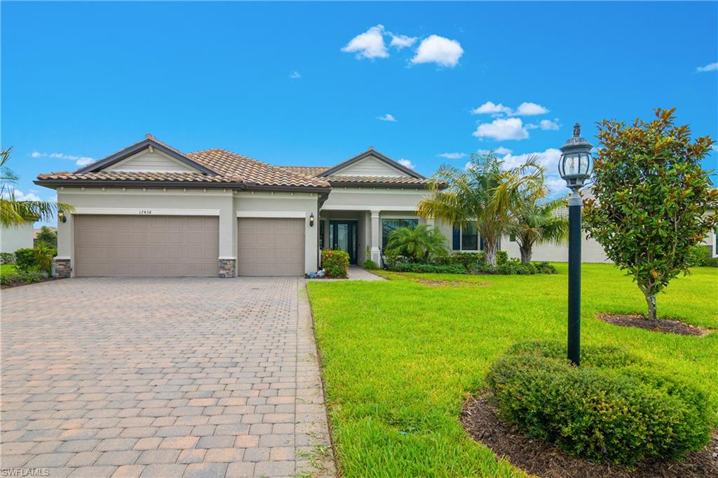 Escape to paradise in this stunning seasonal rental located in the highly sought-after community of The Place at Corkscrew. Offering 4 bedrooms, 3 bathrooms, and a private pool and spa, this beautifully appointed home combines luxury, comfort, and resort-style living in one exceptional package. Step inside to an open-concept floor plan filled with natural light, featuring a spacious great room designed for both relaxation and entertaining. The gourmet chef’s kitchen is the heart of the home, showcasing stainless steel appliances, abundant cabinetry, ample counter space, and an oversized island that doubles as a breakfast bar—perfect for casual dining and gathering with family and friends. The expansive primary suite serves as a private retreat, complete with a spacious walk-in closet and a luxurious en-suite bathroom featuring dual vanities and a walk-in shower. Three additional guest bedrooms are thoughtfully situated to provide comfort and privacy for visiting family and guests. Outside, your own private oasis awaits. Nestled on a serene preserve lot, the screened lanai offers a sparkling pool and spa surrounded by peaceful natural views. Whether you're enjoying a quiet morning coffee, soaking in the spa after a day of activities, or hosting guests for an afternoon by the pool, this outdoor living space is designed for the ultimate Florida lifestyle. As a resident of The Place at Corkscrew, you'll enjoy access to an unmatched collection of world-class amenities, including a resort-style pool with a 100-foot waterslide, a two-story fitness center, outdoor poolside dining, a full-service indoor restaurant, an adults-only bourbon bar, tennis, pickleball, basketball, and countless social activities. Experience luxury seasonal living at its finest in one of Southwest Florida's premier resort communities.
