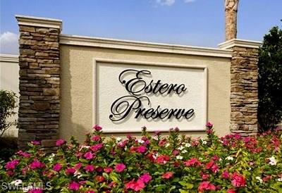 ESTERO PRESERVE - Residential