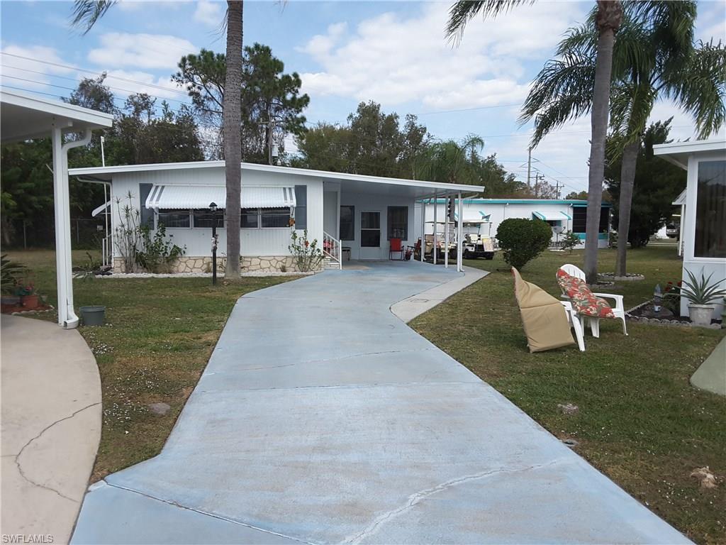 The pictures speak for themselves. This is a well maintained home in a 55+ community with loads of amenities. Low monthly HOA $72.00 a month. Community pool. You own the land, Park Share included, Pet zone. Nice private back area, no one behind you. This home is a MUST SEE. Call today for a private showing.