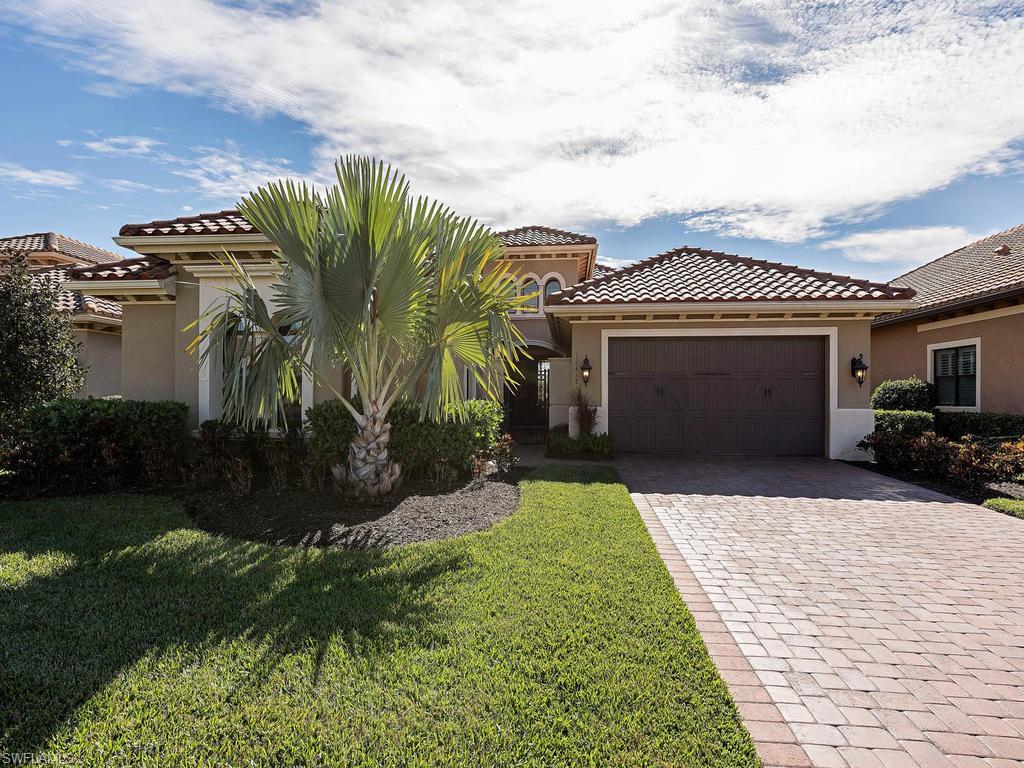 H.13916 - This spacious and stylish upgraded Prestwick Grande model features an open and contemporary floor plan with an outstanding golf course & lake view and top-of-the-line upgrades including tray ceilings, recessed lighting and surround sound. Simply elegant and well-appointed, this home features a master bedroom with a spectacular en-suite, a superb kitchen that flows seamlessly to the living room, a sizable dining room, den that can be used as a fourth bedroom, laundry room, and outdoor living space including an enclosed lanai, pool, and summer kitchen that transitions into the great room via pocketing sliders. This residence is an entertainer’s dream and is perfect for family gatherings. Residence has full golf privileges and is ideally located in Naples sought after Twin Eagles offering a resort lifestyle complete with two championship golf courses.