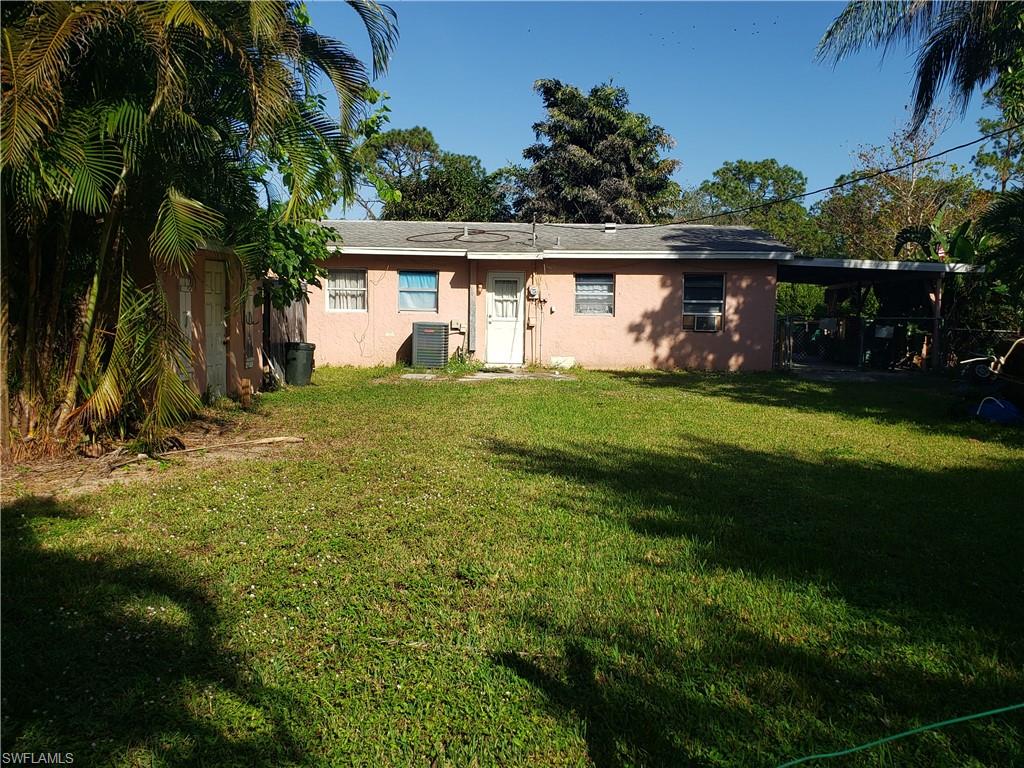 ESTATE SALE - INVESTORS ALERT - CASH OFFERS ONLY.
3 Bed, 1 Bath, solid concrete block home in need of total remodel.
Located on a dead-end street in the quiet neighborhood of Palm Springs Estates. Directly across the street from beautiful Palm Springs Park.  Large lot. Perfect for children and dogs. Bonus concrete storage shed. Easy access to I-75. No HOA Fees. No Hurricane IAN flooding or damage. Priced for quick sale.
