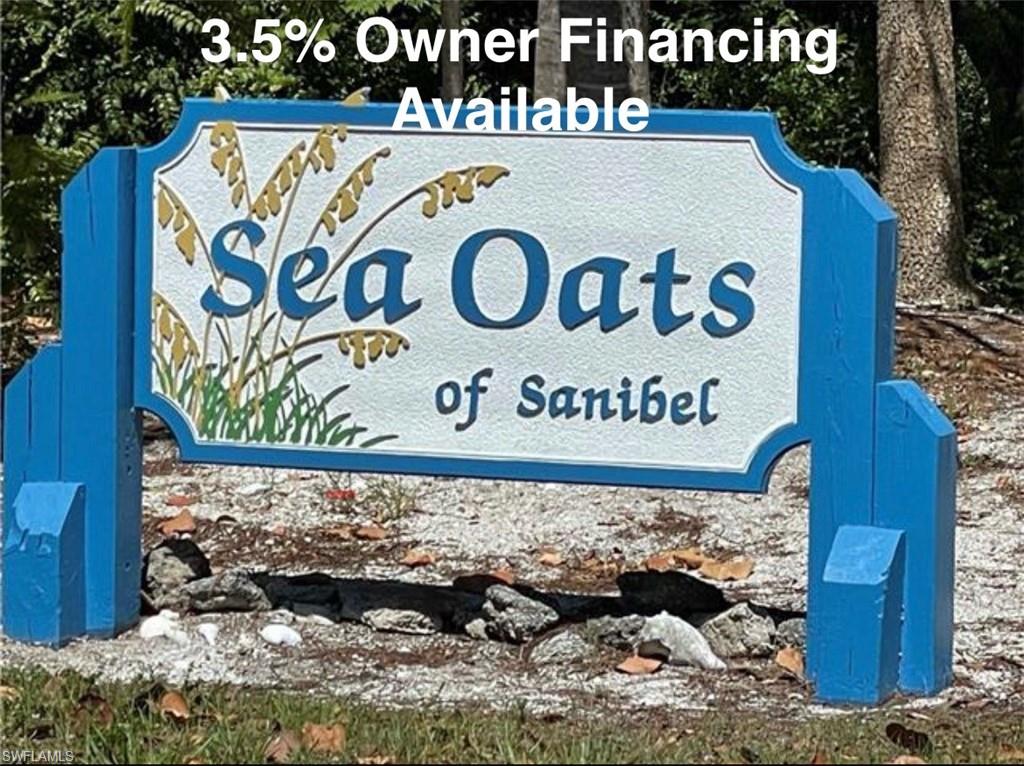 ** BEACHY SEA OATS COMMUNITY OF SANIBEL ISLAND ** Prime Near Beach Buildable .30 Acre Homesite at 575 Sea Oats Dr. off West Gulf Dr.  Lot site is only 8 Homes from the Beach, Short Easy Walk to the Beach. (or get a Golf Cart) The Neighborhood Deeded Beach Access is on Sea walk Court between the two houses of 475 abd 483 Sea walk.  Build Your New Elevated Island Home . FYI NEW BEAUTIFUL HOME JUST DONE, 3 HOMES DOWN FROM LOT SITE ** WESTERN EXPOSURE ** beautiful neighborhood WITH NO HOA FEES, CENTRAL UTILITES.