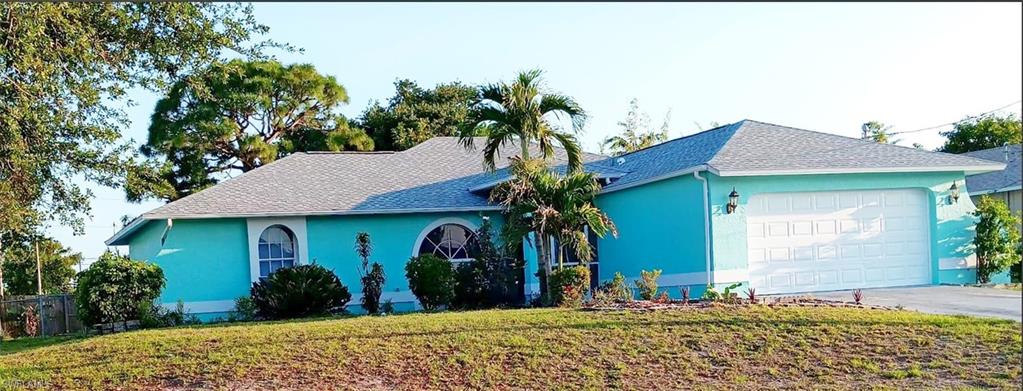 NEW, NEW, NEW—this home is loaded with value and won’t last long!

Stunning, move-in ready Cape Coral home packed with upgrades! This beautifully maintained 3-bedroom 2-bath home offers a spacious open floor plan with vaulted ceilings, Custom Kitchen, ceramic tile throughout, and triple sliding glass doors opening to the  screened porch --- perfect for entertaining and hot tub. The LUXURY OVER-SIZED master suite is a true retreat featuring an elevated ceiling, his-and-hers vanity, separate glass block shower, relaxing deep tub, and a 12' x 10' walk-in closet that could even serve as a private office.
All bedrooms include walk-in closets, and the home features a convenient indoor laundry room, pantry kitchen, and a double-car garage with a Miami hurricane-rated door. Nearly everything has been updated: brand-new GAF roof, freshly painted inside and out, newer AC system, newer over-sized water heater, and added tie-down straps for enhanced wind mitigation with permits. Enjoy the fenced yard, city water and sewer, and a prime SouthWest Cape Coral location off Skyline --- within walking distance to the library and Walmart, and near HomeDepot. No need to go to the bank: Owner will carry mortgage with hefty down payment. Come claim your home now.