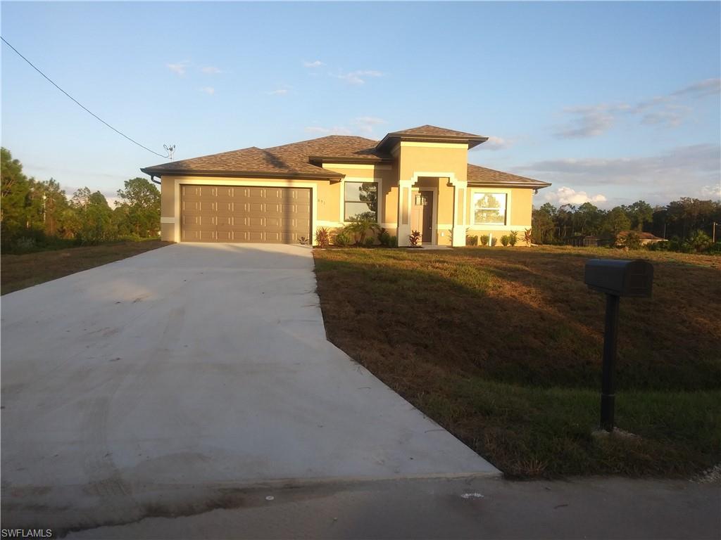 ***New Construction Listing*** It features an open floor plan with 3 bedrooms + den, 2 baths, and a 2 car garage on a quarter acre lot. House has many upgrades such as tile throughout, granite counter tops in kitchen and bathrooms, sprinkler system, stainless steel appliances, and many more. House will be ready in two months. Pictures are from another home, same model.