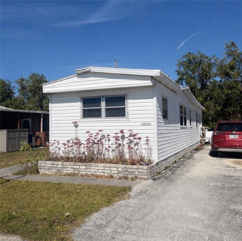 Located in the Coastal Estates, this 2-bedroom, 1.5bath modular home offers an excellent opportunity for investors, seasonal residents, or buyers seeking affordable Florida living. Situated on owned land with low HOA fees, you'll enjoy the benefits of homeownership without expensive lot rent.

Conveniently located just 10 minutes from Fort Myers Beach, tucked away in a quiet, established community.
The home is currently tenant-occupied, providing immediate income potential for investors. Property is being sold AS-IS.

DO NOT disturb the tenant. Showings will be scheduled for serious, qualified buyers only. Proof of funds is required prior to scheduling a showing.