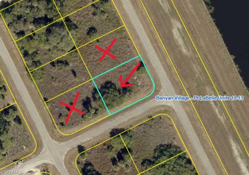 Rare opportunity to own one, two, or all three adjacent parcels! Two of the three lots are desirable corner lots, offering exceptional flexibility to build your dream home, create a larger homesite, or expand your investment portfolio. This oversized 0.27-acre corner lot at 1118 Silverfish Dr offers added privacy with no neighbors directly across the street.

Located in the rapidly growing Banyan Village community in Port LaBelle, this property provides convenient access to major roadways while offering the peaceful lifestyle of Southwest Florida. Whether you're ready to build now or invest for the future, this is an outstanding opportunity. Don't miss your chance to secure one or multiple adjoining lots in one of LaBelle's fastest-growing communities!