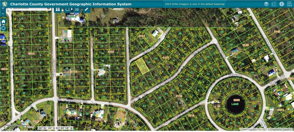 A very nice lot in historical Punta Gorda Florida with riverfront dining. Perfect for building your dream home or as an investment. A quiet neighborhood, close to local amenities, schools, and parks. Enjoy the sunny Florida weather and a relaxed lifestyle. Same owner also has the adjacent lot. Quick access to US 41 and I 75.