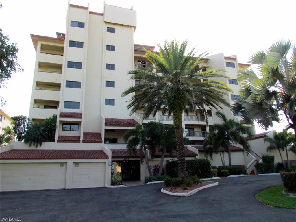 Jump Start Your Day! 
With coffee sitting on the screened lanai overlooking the Caloosahatchee River. PRICED TO SELL! Features include 2 bedrooms, 2 bathrooms, dining room, casual living room, 
user-friendly kitchen, inside laundry room with tile floors, master suite with separate shower and walk-in closet. Condo has just been repainted. All windows and the lanai
 have roll down storm shutters. Each unit has a private storage unit. The assigned parking space is located in the building parking garage next to the elevator. 
 Jaycee Park is just a short walk. The swimming pool is heated and is waiting for your arrival.