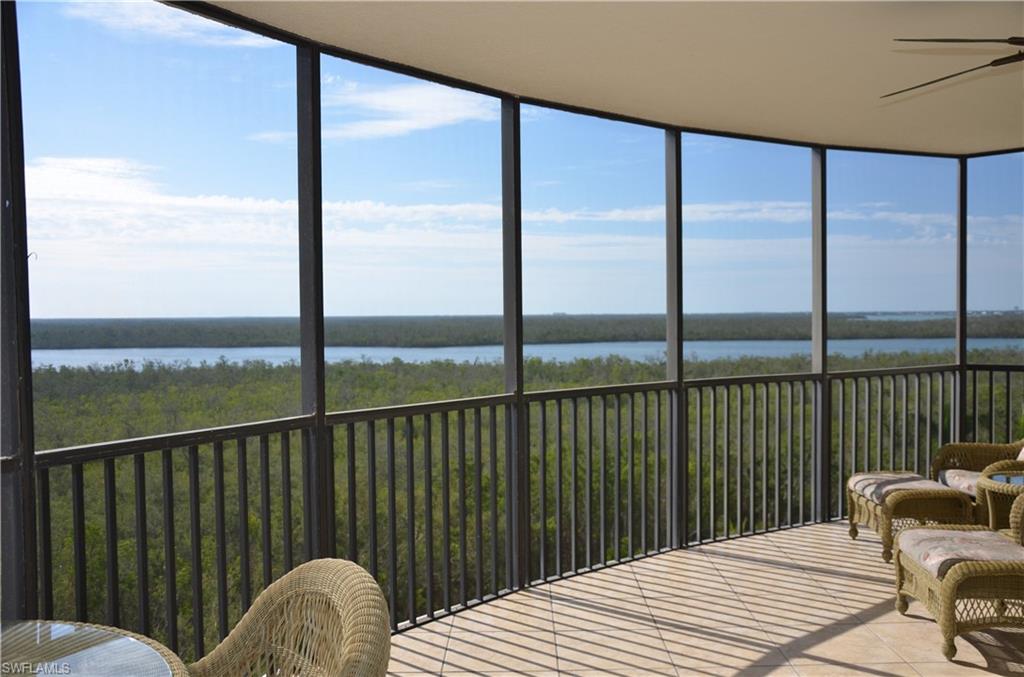 Owner Financing Available!!  Great views looking out to Marco Island and over McIlvane Bay.  Naples Premier Luxury High Rise Gated Living at its best! This fifth floor condo offers 3 bedrooms, 3 ½ baths, featuring custom lighting, fans, & window treatments. The tropical furniture is negotiable. Secured Elevator brings you to your Own Private Entry Foyer. Marble Master Bath-W/I shower, His & Her Vanities, Soaking Tub ,Private commode & W/I Closets. Large guest suites with private baths share a sunset lanai. Plenty of room for entertaining on the large lanai which has gorgeous sunrise views.  Crown moldings, and Large Gourmet Kitchen with Stainless Appliances complete the perfect Home. The Breakfast bar opens to the glass walled Family Room plus there is a Great room. Add 12,000 square feet of World Class Amenities--Resort Pool with Cabanas,  BBQ area, Social Room with Onyx Bar, Billiards and Catering Kitchen, Fitness Center, Guest Suites. STORM RESISTANT. Seller may consider a renter annual or for seasonal Only 2 miles to the Marco Island Bridge and 20 min. to Naples 5th Avenue! Upcoming area-New restaurants ans stores opening daily! 34114