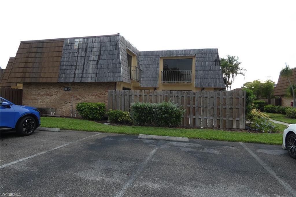 This is a 2-bedroom, 2-bathroom townhome that has a NEW Mansard roof and is ideally located in the desirable Parkwoods community, offering comfort and convenience. This property needs some work to be made a home again. The Townhome is NOT in a flood zone. The open floor plan creates a bright, spacious feel, with a large living room that opens to a well-sized open patio with wonderful morning and afternoon sun. The kitchen blends an eat-in dining area with laundry. Upstairs, two generously sized bedrooms, each with large closet space and large sliders with balconies. Minutes away from shopping, dining, parks, and downtown. Whether you’re a first-time homebuyer, downsizing, or searching for an ideal investment property, this townhome provides. Don’t miss out on this opportunity, come view this one. Pets allowed: 2 up to 40 lbs. each.