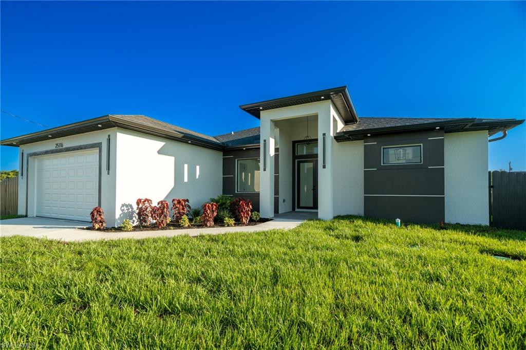 Brand-new construction offering modern comfort and thoughtful upgrades throughout. This home features a completely fenced whole-house reverse osmosis water system, providing high-quality water in every area of the property. Enjoy a fully installed irrigation system designed to keep the landscaping lush and efficient year-round. All bedrooms include custom built-in closet cabinetry, maximizing storage and organization. In addition to the main living areas, the home offers a dedicated study/office, ideal for remote work or a private flex space. The garage is equipped with a split air conditioning system, offering climate-controlled comfort for storage, hobbies, or a workspace. Built with impact-resistant doors and windows, this property delivers enhanced safety, energy efficiency, and peace of mind. As an added incentive, the builder is offering a $10,000 credit toward buyer’s closing costs. An excellent opportunity to own a new construction home with premium features and builder incentives.