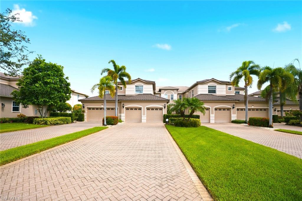 Experince the Naples  lifestyle in this well-maintained first floor coach home in the gated community of The Vineyards. This spacious residence features an open floor plan with high ceilings, ample natural light,and serene water views.  The primary suite offer space and a private bath with an experience shower system.  Additional highlights include a den, guest bedroom with full bath, laundry room, and a kitchen with a breakfast area, stainless steel appliances and ample storage.  The large screened in lanai overlooks a tranquil lake and is equipped with for year round enjoyment and for wind or heat control has an enclosed screen.  The spacious two car garage offers generous space and the drive way has ample parking.  Regency Reserve offers resort style amentiees and optional Vineyards memberships to access golf, tennis, fitness, pickleball, fine dining, resort pool with dining and many social activitiesAll located confidently near beaches, shopping, and dining.  A must see!  Experience the Naples lifestyle in this well-maintained first-floor coach home within the gated community of The Vineyards. This spacious residence boasts an open floor plan with high ceilings, abundant natural light, and tranquil water views. The primary suite provides ample space and a private bath equipped with an experience shower system. Additional highlights include a den, guest bedroom with a full bath, laundry room, and a kitchen featuring a breakfast area, stainless steel appliances, and ample storage. The expansive screened-in lanai overlooks a serene lake and is designed for year-round enjoyment. It is equipped with a wind or heat control system and an enclosed screen. The spacious two-car garage offers generous space, and the driveway provides ample parking. Regency Reserve offers resort-style amenities and optional Vineyards memberships, granting access to golf, tennis, fitness, pickleball, fine dining, a resort pool with dining options, and numerous social activities. All these amenities are conveniently located near beaches, shopping, and dining establishments. This property is a must-see!