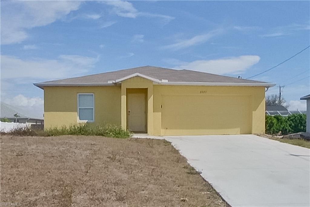 Gorgeous home in a beautiful neighborhood! This spacious 4 bedroom, 2 bathroom single-family home in Cape Coral features: Keyless Locks, Smart Thermostat, Primary Suite, Stainless Steel Appliances, Granite Countertops, Open Concept Layout, Washer/Dryer Hook-Ups, and Two-Car Garage. Kairos Living has no pet restrictions and is happy to provide long-term leases and 24/7 Emergency Maintenance! Amenity Fees May Apply. Please see last photo in reel for all applicable DISCLAIMERS. Visit our Kairos Living website to tour this home on your schedule with our “Self Tour” feature and apply today! Please Note: The advertised rent amount covers the base rent only. Additional monthly charges include a $29.99 Smart Home Fee and a $9.99 Utility Management Fee. Other charges, such as pet rent, may apply depending on your specific needs.