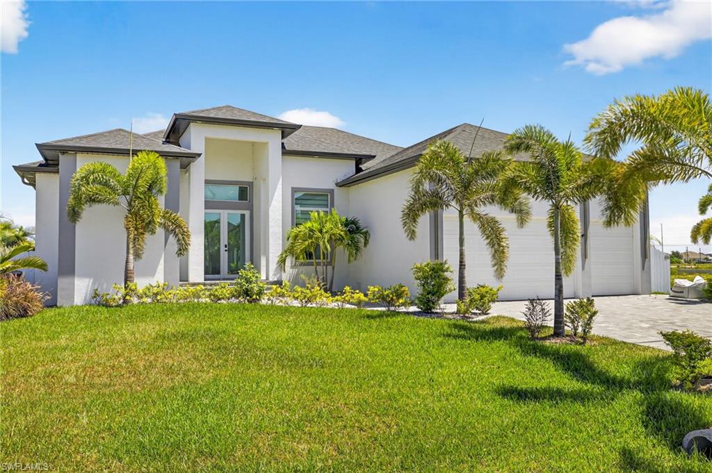 Beautiful home available for rent in a desirable area of Cape Coral, conveniently located near schools, grocery stores, shopping, dining, and entertainment. This spacious residence offers 4 bedrooms plus a den, 3 full baths, and a 3-car garage with A/C.

Step inside to a gorgeous kitchen featuring stainless steel appliances, quartz countertops, and raised cabinets. Every bedroom includes detailed custom closets, and the home also boasts its own modern winery. Impact-resistant windows and doors provide comfort and peace of mind.

The outdoor oasis is perfect for relaxing and entertaining, complete with a fully equipped outdoor kitchen, sparkling heated pool, spacious lanai, and a large fenced backyard with plenty of room for family activities, pets, and gatherings.

Additional highlights include city water and sewer, assessments paid, and a security camera system. With its unbeatable location, spacious layout, and incredible indoor and outdoor living areas, this home is the perfect rental opportunity in Cape Coral.