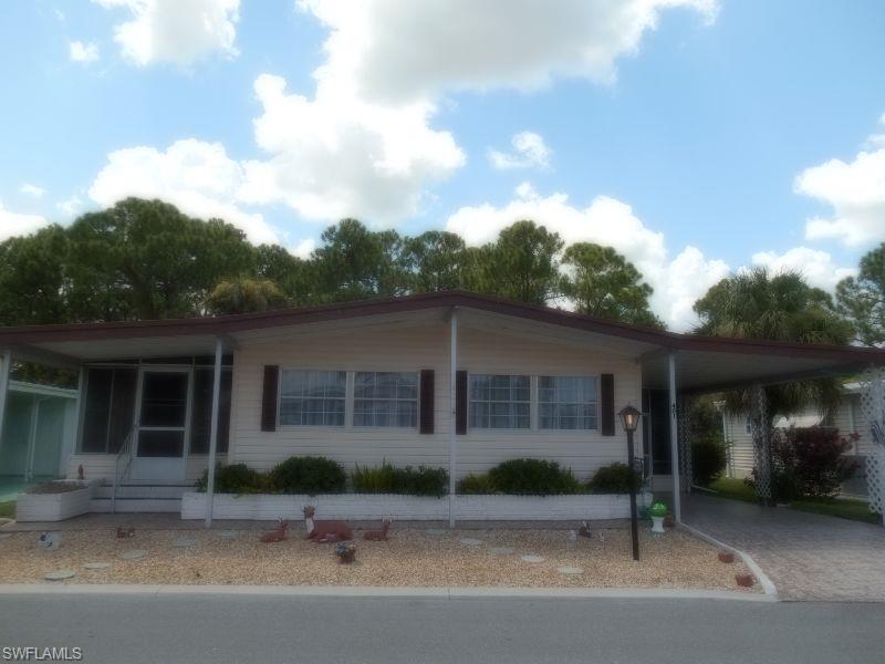 Pet Section home and is large and nice! Could have a garage in this large drive way. 2BR/2BA furnished plus golf cart included. Back up to woods and creek bed. Resident owned Golf & Tennis Community.