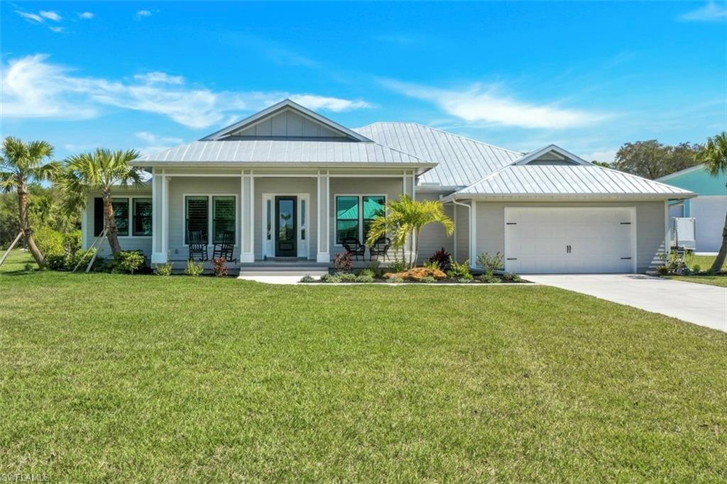 Welcome to Horse Creek - one of SWFL's only remaining old Florida-style communities nestled on the Orange River. Enjoy peace & serenity without sacrificing everyday life conveniences. Why wait to build when you can have an almost brand new home? Sitting on a 1 acre lot, this custom built, 4 bedroom + den pool home has many upgrades like impact resistant doors, windows, and garage door, rain gutters, tongue and groove living room ceiling, 4.5" plantation shutters, dual master shower heads, Salt pool with panorama view screen, sun shelf bubbler and LED lights, extra noise reducing insulation for the guest bedrooms, doors on the guest room hallways to create private quarters, an air conditioned storage room off the garage, and more. Horse Creek offers a community park, nature trail, kayak/canoe storage & launch, small boat dock, and community firepit. Horse Creek is very convenient to I-75 at just 3 miles from the highway, and is only 5 minutes to a brand new Publix, 25 minutes to Gulf Coast Town Center, 15 minutes to Target at The Forum, 25 minutes to Whole Foods, and 20 minutes to Babcock Ranch (a new town built by Kitson & Partners that is open to the public).