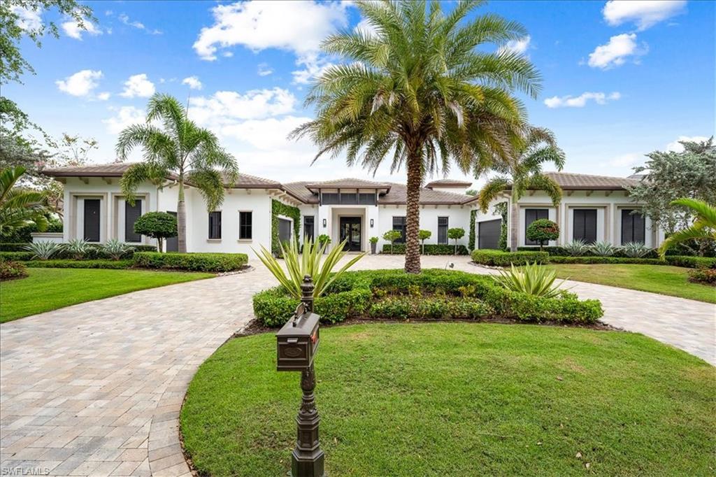 Golf Memberships Are Almost Sold Out!
Seller Will Purchase Your Golf Membership Now and Pay Your First Year’s Dues.
Experience complete luxury in this beautifully appointed estate home, located in the prestigious Prato Grand Estates near the Clubhouse all that Talis Park offers. This exquisite 4,575 sf home includes four bedrooms, an office and separate family room, five full bathrooms, and a powder bath. Through the foyer, a massive great room with fantastic views transitions into a large dining area. A stunning, updated gourmet kitchen with an additional prep kitchen and wet bar complete this perfect home for entertaining. The owner’s retreat also features spacious living with a deluxe bath, with an extra-large walk-in shower, a free-standing soaking tub, separate water closets and two vanities. The home’s tropical outdoor living areas surround a custom pool and spa with cascading waterfalls and fire features. Relax in the summer kitchen, around the firepit, or in the multiple private gathering spaces in this beautifully landscaped property. There is a full house generator and electric screens. Golfers will especially love the home’s expansive view overlooking the 14th fairway.