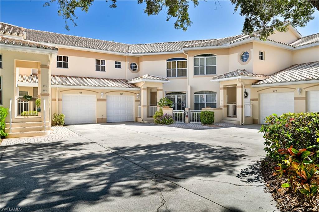 Welcome home to this beautiful, bright, and spacious ground-floor condominium located in the Las Brisas section of Spanish Wells Golf & Country Club, a gated golf community in the heart of Bonita Springs just minutes from Barefoot Beach.

This well-appointed residence offers three bedrooms, two full bathrooms, a one-car garage, and a lovely screened lanai overlooking peaceful pond and golf course views. The open great room floor plan connects the living, dining, and kitchen areas, creating a warm and inviting space perfect for everyday living or entertaining.

The sizeable kitchen features an island, upgraded maple cabinetry, granite countertops, stainless steel appliances, and a pantry for added storage. The interior has been freshly painted and includes an impact slider leading out to the lanai, where you can sip your morning coffee while enjoying beautiful golf and water views.

The spacious primary suite offers a walk-in closet, dual sinks, a soaking tub, and a walk-in shower. The second bedroom is thoughtfully designed with a pocket door separating the bedroom and full guest bathroom, providing privacy and comfort for visitors. A third bedroom offers flexibility for guests, a home office, or additional living space.

Additional features include a one-car garage with built-in shelving and garage door opener. Ideally located with easy access to Gulf beaches, shopping, dining, and everything Bonita Springs and Naples have to offer, this condo is the perfect opportunity to enjoy the Southwest Florida lifestyle.