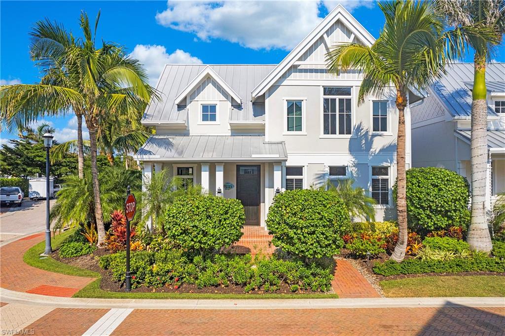Experience modern elegance at it's finest in Mangrove Bay! This thoughtfully designed Coquina 1 floorplan completed in 2017 as a collaboration between MHK Architects & Lotus Construction is sure to satisfy the most discerning Buyers. With a total of 3859 sq ft of lavish indoor & outdoor living space, located on a corner lot, at just under 1/4 acre, it is among the largest lots with the largest outdoor living space in the community. Featuring 3 bedrooms + a loft & bonus room, 3.5 baths & filled with thoughtful details such as solid oak flooring, tongue & groove ceilings, custom woodwork in all closets, an expansive primary bedroom suite on the 1st floor & more! The chef’s kitchen features Thermador appliances, Silestone counters & a natural gas range. Relax & enjoy the private lushly landscaped outdoor living area, with multiple entertaining areas, featuring a built-in firepit, natural gas heated oversized pool with an integrated spa & waterfall feature. Live the boater's dream, as this home comes with a private boat slip which can accommodate up to a 40 ft boat & is just minutes to Naples Bay & the Gulf! All the best amenities Naples has to offer are just a walk or bike ride away!