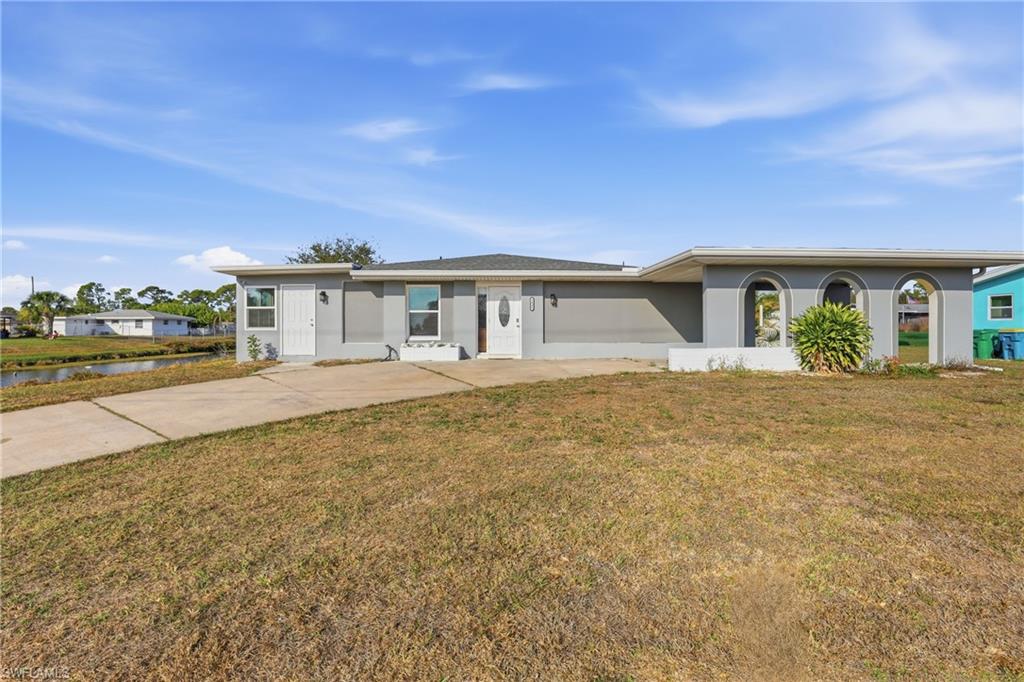 BACK ON MARKET DUE TO NO FAULT OF HOME OR SELLER. Buyer financing fell through. Their loss, your gain!! 

Assumable VA loan with low interest rate of 3.25% available for qualified buyers, subject to lender approval. Seller has installed brand new LVP floors installed in living room, kitchen and bathroom.

Welcome to 1621 Sheehan Blvd in beautiful Port Charlotte, Florida! Conveniently located just minutes from I-75, this home offers easy access for commuters while still giving you peaceful water views to enjoy right from your backyard.

Major updates have already been taken care of with a brand-new roof (2024) and hurricane impact windows and doors, providing added protection, energy efficiency, and peace of mind.

One of the standout features of this home is the versatile flex space with its own mini-split system and separate private entrance. This additional square footage is perfect for a home office, guest room, gym, studio, or private workspace. With its separate access, it also offers excellent potential for rental income opportunities (subject to local regulations), making it a great option for multi-generational living or added cash flow.

With a little vision and personal touch, this property has the potential to truly shine. The major components are already in place, the bones are solid, and the opportunity to transform this home into something truly special is right here.

Whether you’re looking for a primary residence, seasonal getaway, or investment property, this home combines location, updates, water views, and flexible living space all in one. Don’t miss your chance to see it!