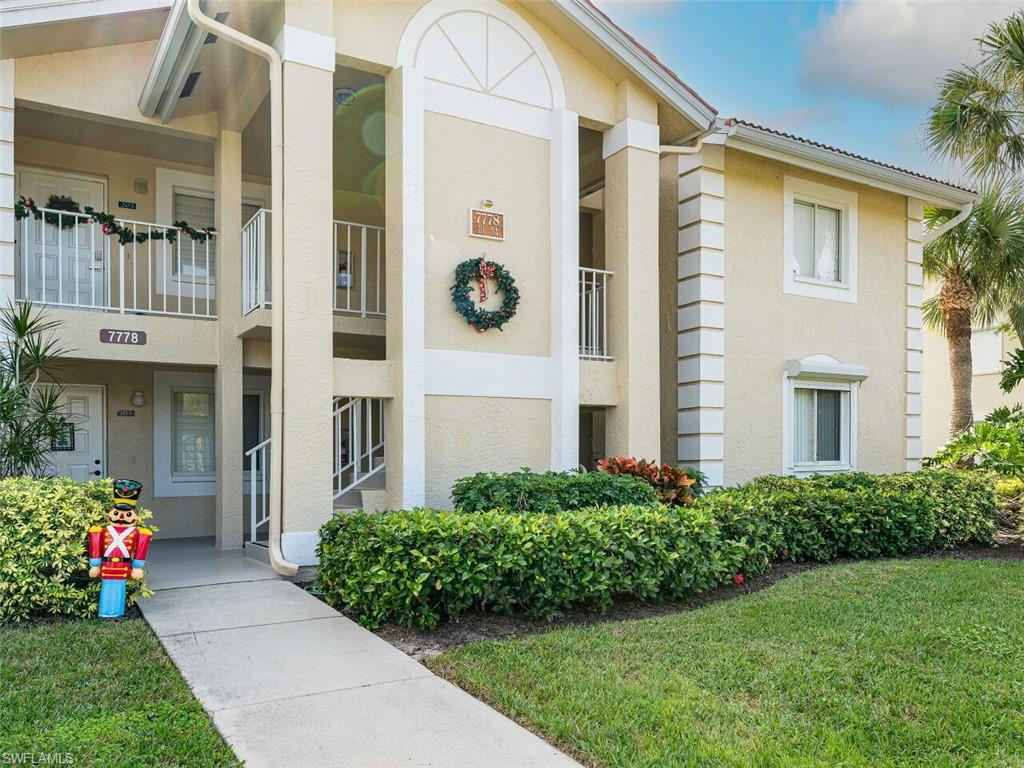 Welcome to the epitome of modern comfort. This end unit on the first floor is a serene retreat boasting a unique blend of style, privacy, and captivating lake views. Step into a meticulously updated haven where convenience meets luxury. The open-concept seamlessly connects living spaces, emphasizing the picturesque lake views that accompany this end unit. Natural light floods the interior, creating a welcoming ambiance. The recently repiped and renovated space features freshly painted walls, removed popcorn ceilings, and new trim throughout. The kitchen, showcases brand-new stainless-steel appliances, a modern backsplash, and additional cabinets for extra storage. The first-floor advantage offers easy access to the screened lanai, where you can savor your morning coffee or unwind in the evenings with the backdrop of the tranquil lake. Both bathrooms have undergone a complete transformation, featuring new toilets, vanities, and faucets. The master bath introduces a spa-like experience with a brand-new shower, adding a touch of luxury to daily routines. Modern living extends to every corner, with new ceiling fans in all bedrooms and the living room providing both comfort and style.