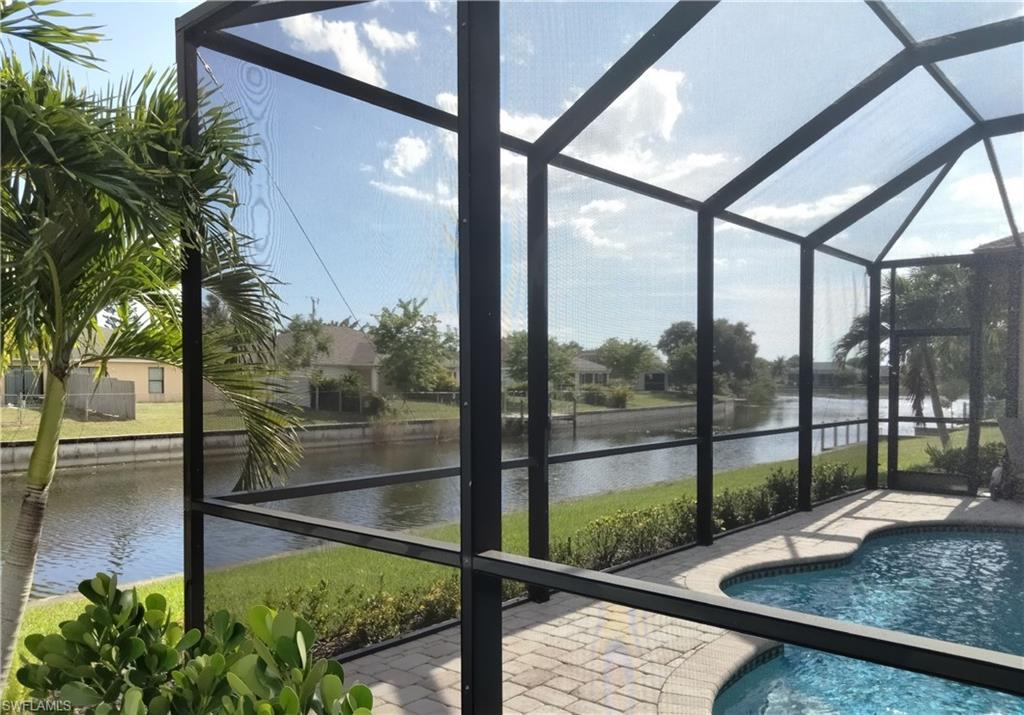 Built in 2016 and Very Well Maintained this 4 bed 2.5 bath Pool home features a Bright Spacious Open floor plan with 10ft Tray Ceilings and over 2100 sq ft of living area.  Large Lanai w/ Southern Exposure, 3 Car Garage and Hurricane Impact Windows & Doors Throughout !

Oversized Pool Deck provides plenty of room for Entertaining and Great Private View overlooking backyard, recently updated landscaping and Freshwater Lesson Canal with access to Saratoga Lake.
Propane Fire Pit / 42 inch TV / Outdoor Rated Wine*Beer*Soda Cooler / Glider / Loungers / Table & Chairs / Auto Pool Cleaner and Heater included. 

Breakfast Bar, Granite counters, Custom cabinets, Stainless Samsung appliances - Stove w/ air fryer NEW 7-22 and Walk-In Pantry. Includes separate Laundry Room with Samsung Smart front load W/D. Master suite features Pocket Sliders to lanai, His/Her, Customized Closets w/ Auto Lighting. 

NEW Hot Wtr Htr 7-2022 / Smart Auto Garage Doors & Smart Lawn Sprinklers. Wall Cabinets and Work Bench in Garage Plantation Shutters in Master and two largest Bdr's / Variable speed Pool Pump / Digital Antenna wired thru out. Great Room includes 58” Panasonic 3D TV.