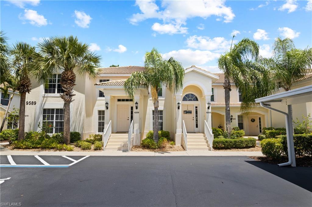 This unit is a 2 bedroom, 2 bath Gardenia floor plan on the first floor.  Enjoy the tranquility of the preserve with a lot of natural light throughout the home.  It is offered for sale TURNKEY and has been used as a seasonal rental for several years.  Income potential is very good or use the home yourself.  It is located in the Lakes Section of Colonial Country Club.  Golf is pay as you play; no membership fees.  Colonial CC is centrally located to the airport, shopping and entertainment and 30 minutes to the beaches and Gulf waters.