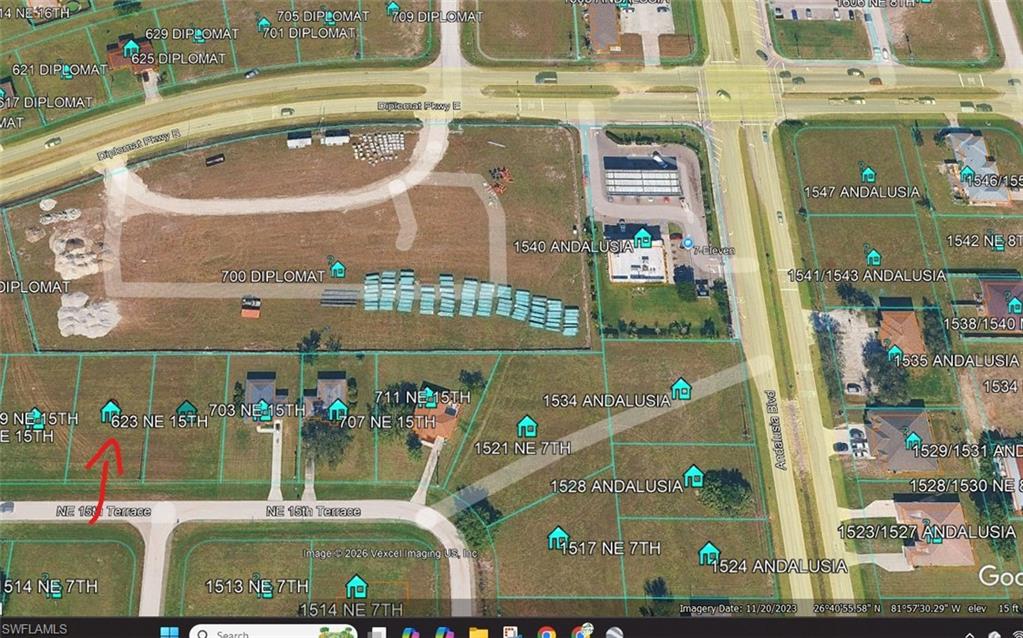 Motivated Seller! Prime Commercial Professional Lot in NE Cape Coral with great potential. Ideal for professional office space, specialty retail, medical uses, or a local service-based business aiming to serve the rapidly expanding customer base. Massive commercial, retail, and mixed-use expansion currently transforming the nearby Pine Island corridor including the surrounding intersection. This parcel offers fantastic visibility, effortless access to North Fort Myers and Fort Myers, and immense long-term upside. Won't last long!