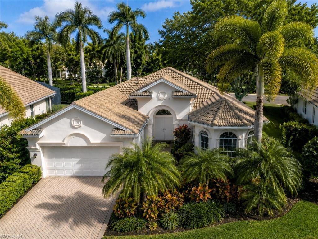 Toll Brothers Quality Meets Timeless Opportunity | Belle Lago, Estero;
Some homes offer move-in ready, this one offers something rarer — the chance to put your signature on a Toll Brothers-built residence in one of Estero's most coveted gated communities, at a price that makes it worth every decision you get to make.  Built in 2004, this popular Saranac floor plan delivers over 2,600 square feet of single-level living with the kind of structural integrity and architectural detail that only a builder like Toll Brothers produces. Soaring ceilings, an open-concept great room, formal dining area, and a thoughtfully designed kitchen with breakfast nook create a canvas that is genuinely exceptional — it simply awaits the cosmetic vision of its next owner.  The private outdoor retreat is where this home earns its keep. A screened lanai opens to a paver deck surrounded by tropical landscaping and tranquil lake views, with a heated pool and spa featuring a cascading waterfall that makes every evening feel like a resort. The owner's suite overlooks the pool and offers dual walk-in closets, dual vanities, a soaking tub, and a separate shower.  The sellers are straightforward about where the opportunity lives: the home is priced to reflect updates needed. For the right buyer — someone with taste, vision, and the desire to own in Belle Lago without paying a fully renovated premium — this is the entry point you have been waiting for.  Belle Lago is a natural gas community with resort-style amenities including a clubhouse, fitness center, pool and spa, tennis, pickleball, walking trails, and a playground, all behind a 24-hour staffed and guarded gate. HOA fees cover cable, Wi-Fi, ADT security monitoring, lawn care, and full community access. A private golf cart path connects residents to neighboring Estero Country Club, with optional memberships available for golf, tennis, and social activities.  Situated west of I-75 -not in a flood zone, the location is as practical as it is desirable — minutes from Coconut Point, Miromar Outlets, Gulf Coast Town Center, RSW Airport, and the white sand Gulf beaches that make Southwest Florida worth living in.  Priced at $575,000, this is Belle Lago at its most accessible. The bones are exceptional. The community is premier. The opportunity is yours.