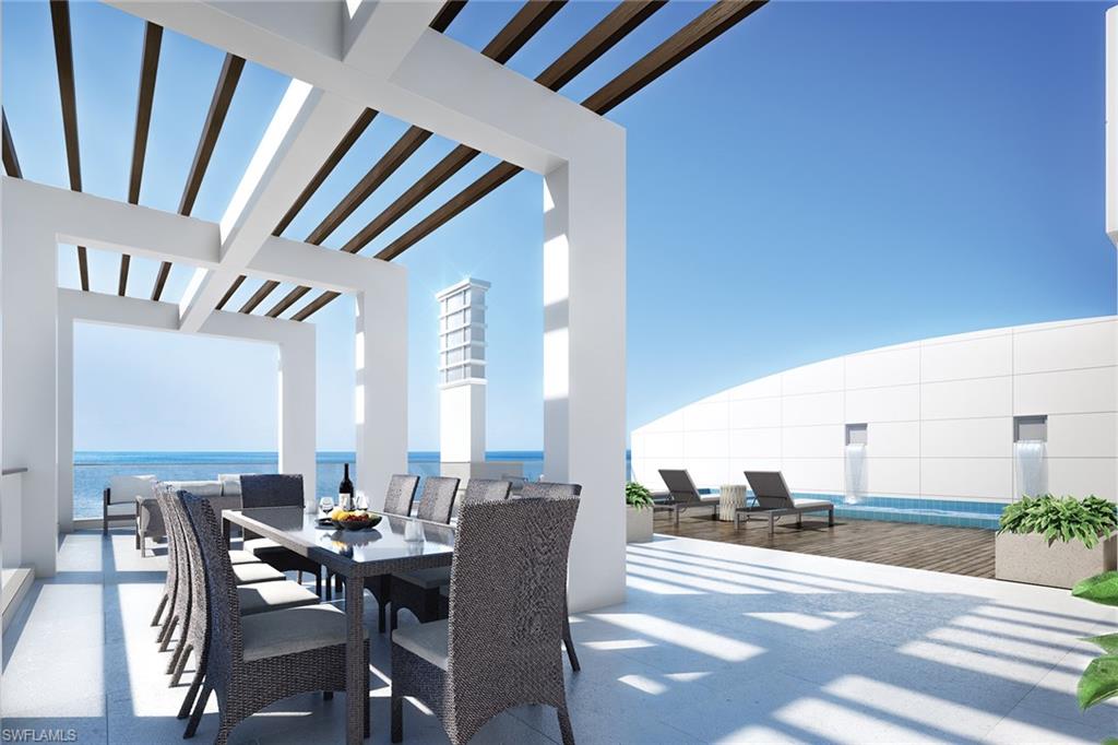 Extraordinary opportunity to acquire the last remaining penthouse in the most luxurious tower Pelican Bay has seen in over a decade. PH-01 will be the ultimate penthouse estate in Naples with over 3,800 square feet of private rooftop terrace space overlooking the Gulf. The unique terrace includes its own saltwater pool and spa, outdoor kitchen and amazing area for relaxing or entertaining. The fluid design brings together architecture, nature and light. The three-car private garage completes the package. Enjoy the maintenance-free lifestyle of a luxury high-rise condominium without giving up the benefits of a single-family estate. Space is a commodity that is found in abundance in PH-01. With its spacious open floor plan including five bedrooms and over 5,700 square feet under air, this residence was created for those who appreciate exquisite design, luxurious appointments and technological innovations. Experience the fabulous lifestyle of Pelican Bay and amazing amenities of Mystique and the unique features of penthouse one. THIS IS A PRE-CONSTRUCTION DEVELOPER UNIT VISIT SALES CENTER M-S 9 TO 5 OR SUNDAY 12-5 6885 PELICAN BAY BLVD.