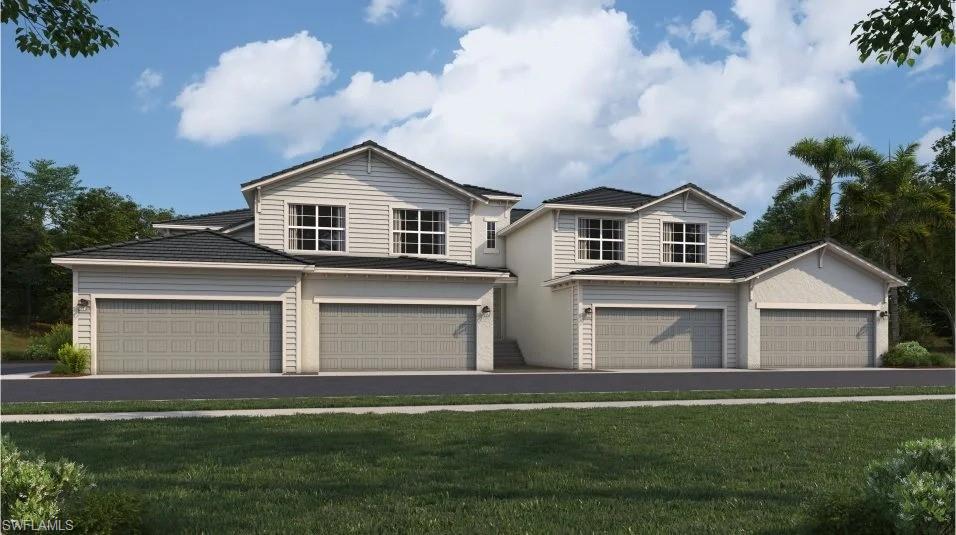 MOVE-IN READY!! This spacious 1,741-square-foot two-story home features a convenient two-car garage on the lower level and an open-concept main floor that seamlessly connects the gourmet kitchen, dining area, and great room. The kitchen shines with GE® stainless steel appliances, quartz countertops, a large island, ceramic tile backsplash, under-cabinet lighting, and a walk-in pantry—perfect for both everyday living and entertaining. Nine-foot ceilings and luxury vinyl plank flooring enhance the airy feel, while energy-efficient LED lighting and smart home features like a Nest thermostat add modern convenience. Upstairs, the owner’s suite offers private lanai access and two walk-in closets, accompanied by a primary bath with dual sinks, a soaking tub, and a glass-enclosed shower. Two additional bedrooms are thoughtfully positioned at the front of the home. Located at Webbs Reserve, residents enjoy access to sparkling pools, premium resort amenities, and a golfer’s paradise just a golf cart ride away. Homes like this don’t stay available for long—act now to make it yours!

Prices, dimensions and features may vary and are subject to change. Photos are for illustrative purposes only.