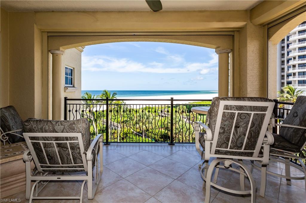 Stunning Residence in Marco Island's most luxurious beachfront community. Situated in the middle of Marco Island's Crescent Beach, Gorgeous 3 bedroom / 3 -1/2 bath condo. 3,291 sq. ft., recently updated with a coastal interior, new flooring, paint, and appliances. This '08' end unit offers the most natural light possible at the Madeira with 3 separate balconies, electric storm shutters & incredible views. Great floor height to view gulf waters, beach sand, & tropical grounds. The Madeira offers world-class amenities with security, guest suites, fitness center, billiards room, pickle ball, tennis courts, theater room, beachside pool, BBQ and a short stroll to the JW Marriott and Spa.