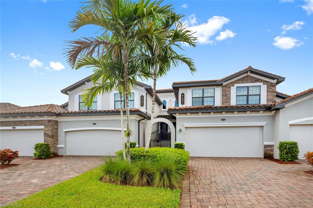 ***NOW AVAILABLE FOR JAN - MARCH 2027*** Nestled in the highly sought-after community of Treviso Bay, this 3-bedroom, 2-bath, second-floor condo is the perfect winter retreat. Ideally positioned to capture serene lake views, it offers an elevated lifestyle you truly have to see to believe. Step into the beautifully appointed living room, styled with a coastal vibe and soft neutral décor. The elegant dining room, illuminated by stunning lighting and seating for six, sets the stage for memorable gatherings. In the kitchen, you’ll find abundant custom cabinetry, stainless steel appliances, quartz countertops, and a spacious pantry—plus a sunny breakfast nook perfect for your morning coffee. The primary suite is a true sanctuary, featuring a plush king bed, a chaise lounge, and sliding glass doors leading to the expansive lanai. The spa-inspired en suite bath boasts dual sinks, a soaking tub, and a generous walk-in shower. Guests will appreciate their own privacy in two oversized bedrooms—one with a king bed, the other with two full-sized beds. Unwind on your lanai, where warm Florida breezes and peaceful water views create a perfect escape. The unparalleled social amenities include an on-site spa and salon, a state-of-the-art fitness center with instructors and daily classes, eight tennis courts, a resort-style pool with poolside restaurant and bar, bocce, pickleball, a jam-packed social calendar, and so much more (golf transfer not available). Treviso Bay’s 24-hour guarded gates provide peace of mind, and its prime location—just 5 miles from 5th Avenue South—offers world-class shopping, dining, and some of the most spectacular sunsets you’ll ever see. Live exceptionally in Treviso Bay!