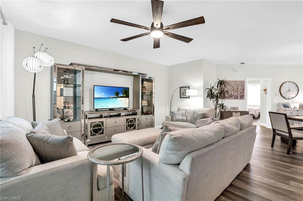Turnkey and fully renovated, this stunning 2 bedroom and 2 bathroom first floor unit features your own private courtyard entrance, a completely updated kitchen with stainless steel appliances, updated bathrooms, modern furniture, designated carport and much more! Conveniently located just minutes from beautiful Vanderbilt Beach and both Waterside Shops and Mercato that offer world-class shopping, dining and entertainment. Wilshire Lakes provides a newly renovated clubhouse with pool, exercise room, tennis courts and walking paths that connect to North Collier Regional Park. This is your rare opportunity to own and enjoy a stunning, fully turnkey property located in one of the most sought after gated communities in Naples!