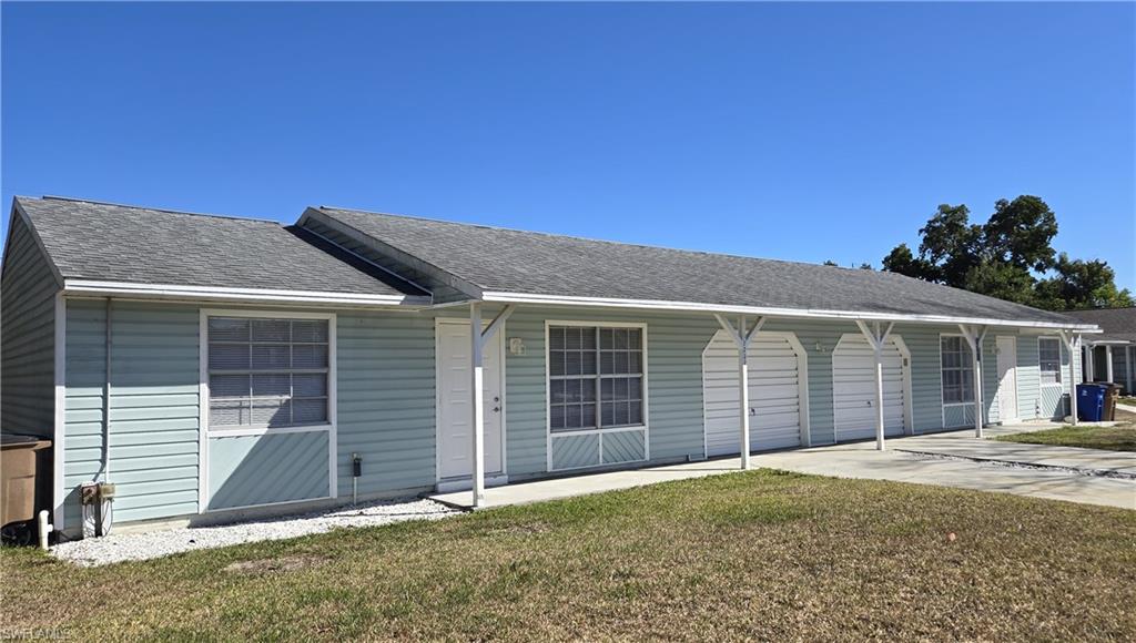 Bright opportunity in Paradise Shores! This fully remodeled duplex sits on an oversized lot in a peaceful setting and offers excellent flexibility for investors or owner-occupants. Each unit features 2 bedrooms, 1 bathroom, a one-car garage, and convenient in-unit laundry, along with updated kitchens showcasing modern cabinetry, stylish countertops, new appliances, and tile flooring throughout. Both units include brand-new bathrooms with new vanities, showers, and fixtures, while one unit offers a screened-in back porch and the other an open patio space. The spacious backyard provides room for additional storage, a shed, or future outbuilding, and the property also features a durable shingle roof installed in 2017. Well maintained and ideally located near local amenities, this property offers strong rental potential and long-term value. Cash buyers only.
