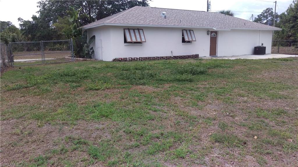 Newly remodeled 3 bedroom/2 bath home on a quiet corner lot. Seller has recently poured a new concrete patio in rear of home with a sidewalk along side of home that connects to it.  The beautiful oversized backyard is fully fenced and ready for growing family or pets.  Close proximity to schools and airport.