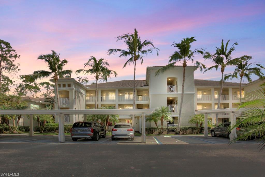 Well-maintained, Naples Condo exudes pride of ownership! This amazing property offers two Bedrooms, two full Bathrooms, and soaring Vaulted Ceilings!  The efficient eat-in kitchen boasts stainless steel appliances and natural gas for your range (water heater and dryer). Enjoy your morning coffee or evening beverage on the fully enclosed Lanai overlooking the calming nature preserve. Special NOTES/Recent UPDATES: HVAC 2018* Water Heater 2022* Bathrooms to include updated Countertops and Plumbing Fixtures* Neutral Laminate, Tile, and Carpet throughout* Large Laundry Room w/abundant Storage* Ceiling Fans* Spacious Storage Unit on the same floor as the Unit (3rd Floor), near the Elevator* Furniture included: Lanai Furniture, Dining Table and Chairs, Large Entertainment Center/with TV, and Side Table in Living Area. Location! Location! Location!  You will love the awesome amenities and the close proximity to beaches, nature preserves, parks, dining, shopping (5th Ave. and Mercato), RSW airport, and more! The perfect location for nearby boating, golfing, fishing & outdoor sports.  A truly one-of-a-kind place to call home. Tour this home now!