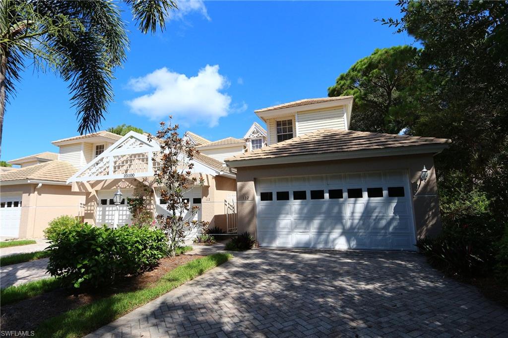 Professionally decorated 2nd floor end unit in Mystic Ridge in Pelican Landing. This full three bedroom residence features hard wood floors throughout, Key West inspired decor, vaulted ceiling and an open/spacious floor plan. The great room area consists of a sofa, loveseat and 2 comfortable chairs, a breakfast table that offers seating for four and two countertop bar stools for a more casual eating area. The lanai features seating for six and has a beautiful lake and golf course view. The owner has furnished the second guest bedroom with a corner desk and is ideal for a lap top computer (wireless internet provided). Residents will enjoy all of Pelican Landing's wonderful amenities including a watercraft shuttle which provides transportation to Pelican Landing's private beach island located on 34 acres of the northern tip of Big Hickory Island- chairs and umbrellas provided- bing a cooler with drinks, snacks or lunch!  The canoe park - residents can launch canoes provided by the community into Spring Creek. The state of the art fitness center, Pickleball and access to Pelican Landing's wonderful tennis center which includes 12 har-tru lighted courts along with a pro shop.
Fees Associated with this Rental Property Monthly Rental Rate $7,000 Security Deposit $1,000 Security Deposit Protection Plan $125 Departure Cleaning $265 Reservation Fee $160 HOA Application Fee $150 Foundation Fee $100 Sales Tax 11.5% ***Information contained herein deemed reliable but not guaranteed.*** PL MR122