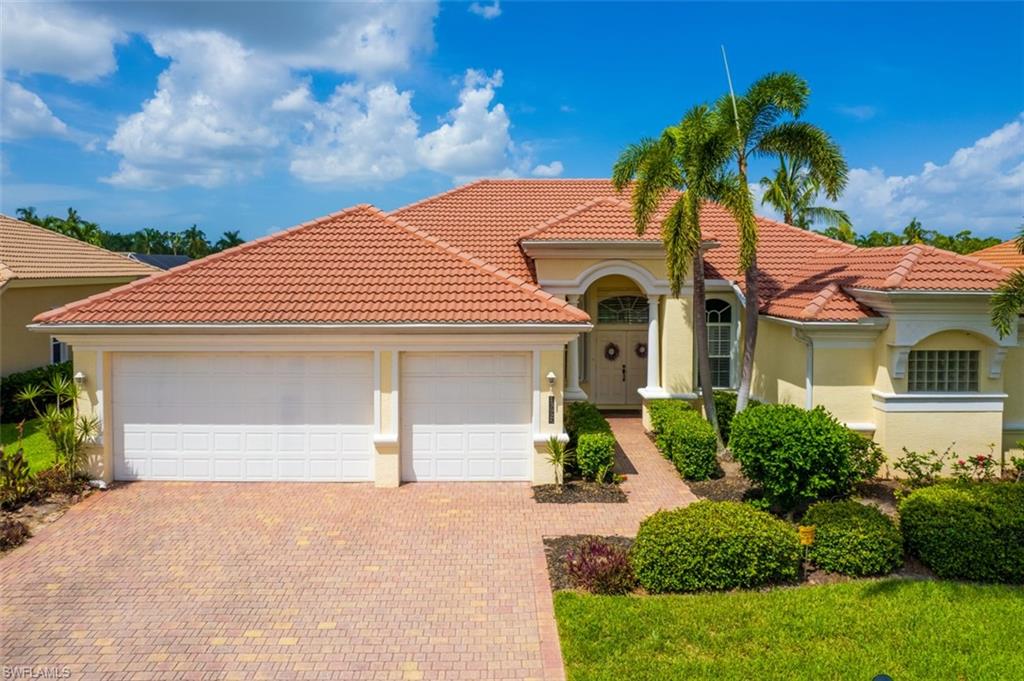 Welcome to your dream home in the highly sought-after community of Reflection Lakes! This single-family home boasts 4 spacious bedrooms and 3 luxurious bathrooms and a den, providing ample space for your growing family. With a 3-car garage, you'll have plenty of room for all your vehicles and storage needs. Step outside onto the absolutely stunning screened-in lanai, offering an abundance of space for relaxation and enjoying the breathtaking sunset views that change every night. The highlight of this stunning property is the inviting in-ground pool, perfect for those hot summer days and entertaining guests. Working from home will be a breeze with the dedicated office space, allowing you to focus and be productive. The kitchen is a chef's delight, featuring elegant Corian counters and top-of-the-line stainless steel appliances. The combination of carpet and tile flooring throughout adds a touch of sophistication to this already impressive home. The open floor plan creates a seamless flow between the living areas, making it ideal for hosting gatherings and creating lasting memories. Don't miss out on the opportunity to call this remarkable property your own. Schedule a showing today and experience the epitome of luxury living in Reflection Lakes! Call today for your private showing!