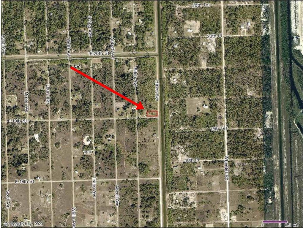 What a price for a half acre of land on a corner
