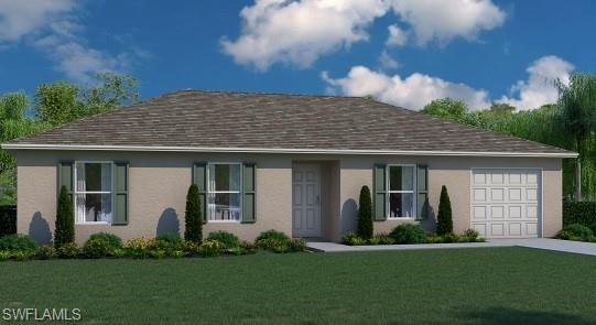 READY IN OCTOBER!  The Palm A floorplan offers 1243 sq ft with a open floorplan, living dining and kitchen flows together and 3 spacious bedrooms, 2 bathrooms, and 1 car garage.    Stove, dishwasher, microwave, washer, dryer, refrigerator, blinds throughout, included.  Call for seller special finance and contribution specials.