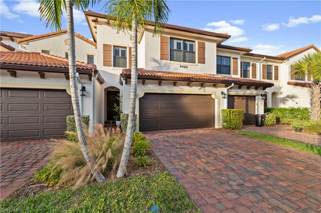 Welcome OFFERS!!!! LOW HOA FEES!!!! LOCATION, LOCATION, LOCATION!!!!
If you like a nice, modern lifestyle-this unit is for you. Located in the most desirable SW area of Fort Myers. Near beaches, shopping, schools and hospitals. Clubhouse, Cloud shape Community Pool, Exercise room as well as little kitchen. This Villa futures only the best: Samsung staineless steel apliances, dark coffee color quartz counter top, masterpiece white color cabinets with a tone of grey glaze, crown molding though the whole house, old wooden look ceramic tiles trough whole house, oak and black fency metal staircase railing, plantation shutters, screened extended lanai. Garage futures: ceramic tiles on the floor as well as plenty of cabinets for your storage.
Whole home is painted in Benjamin Moore  high quality washable glaze paint. For your convenience is walking Laundry room with laundry tub. Beautiful wide open clean floorplan just what you dream of. Do not wait, call for showing. 
This Amazing home could be yours.