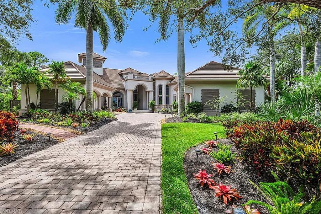 Immediate Collier’s Reserve golf membership available with purchase of the home. No Ian damage and low insurance rates due to hurricane shutters, new roof and no FEMA claims. One of only 5 estate homes on the Cocohatchee River with private boat dock and gulf access in less than 20 minutes. A private master wing with exercise room, study, and a large master bedroom, with finished his and her master closets and elegant master bathroom. Three guest suites and the views of the river are spectacular from the first and second floor rooms. Four car garages with two of them air conditioned
