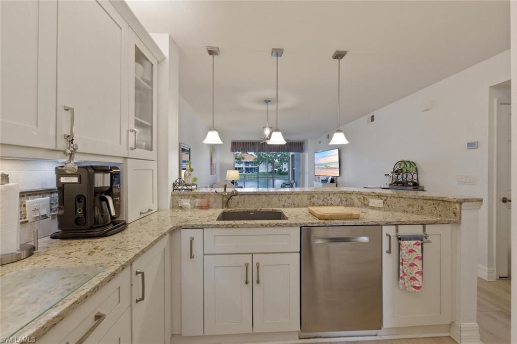 Experience refined coastal living in the heart of North Naples. This exquisitely renovated first-floor 2-bedroom, 2-bath residence in Piper’s Grove offers tranquil lake views and a sophisticated, move-in-ready design. Thoughtfully updated from top to bottom, this residence features new appliances, including A/C (4 yrs) and water heater (2 yrs), elegant waterproof vinyl flooring throughout (seamlessly extending into the lanai), plantation shutters, and a freshly painted interior. Every detail has been curated to create a bright, modern, and effortlessly stylish retreat.

Piper’s Grove is a private, gated enclave of just 388 residences, known for its lush, mature landscaping and serene atmosphere. Residents enjoy an array of resort-style amenities, including scenic walking paths, fishing piers, three community pools, bocce ball, and tennis courts—offering the perfect blend of relaxation and recreation.

Ideally situated at Vanderbilt Beach Road and Airport-Pulling Road, this prime location places you just minutes from the upscale shopping, dining, and entertainment of Mercato, while the white sands of Vanderbilt Beach are only a few miles away. With easy access to I-75 and close proximity to Naples’ finest restaurants, boutiques, and downtown attractions, this residence delivers the ultimate in luxury, convenience, and the coveted Naples lifestyle.