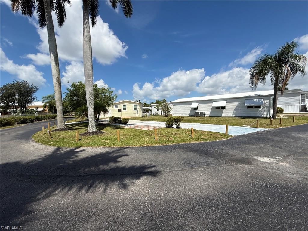 Discover this large corner lot in the highly desirable Thunderbird community—where you own your land. Thunderbird is one of Fort Myers’ best kept secrets, a friendly 55+ manufactured home community perfectly positioned just minutes from Fort Myers Beach and Sanibel Island. Enjoy quick access to restaurants, shopping, grocery stores, and medical services. All utilities are available, making this an ideal spot for your next home.
?? Community Highlights
• Resident-owned community — self managed with no corporate ownership
• Low HOA fees — just $100/month
• Heated pool & shuffleboard — perfect for year round enjoyment
• Spacious clubhouse — hosts regular dinners, activities, and social events
• Outdoor storage lot — ideal for extra vehicles, boats, or recreational toys
?? Location
Thunderbird is conveniently located off San Carlos Boulevard. Enter directly from San Carlos for easy access.